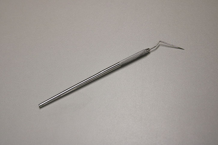 Nerve and root-canal reamer, 16 cm